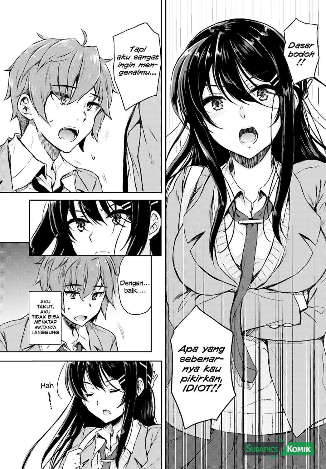 Seishun Buta Yarou wa Bunny Girl-senpai no Yume wo Minai Chapter 09